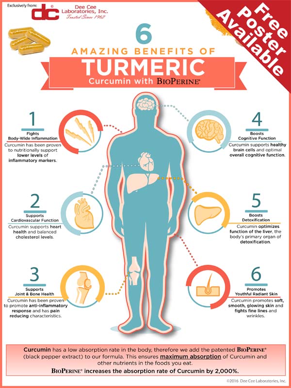 Turmeric Curcumin Poster